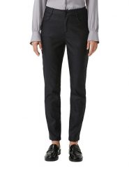 S.Oliver Dżinsy - Slim fit - w kolorze czarnym rozmiar: 38. Czarne jeansy damskie S.Oliver, bez wzorów, z materiału. Za 100.99 zł.