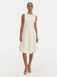 LAUREN RALPH LAUREN Sukienka koktajlowa 200980935002 Écru Slim Fit. Sukienki damskie Lauren Ralph Lauren, bez wzorów, z wiskozy, wizytowe, bez ramiączek. Za 989.99 zł.