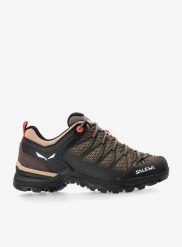 Buty turystyczne damskie Salewa Mountain Trainer Lite. Zielone obuwie trekkingowe damskie Salewa, z gumy, bez zapięcia. Za 635.90 zł.
