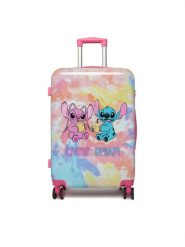 Disney Classics Walizka dziecięca CEO-ACCCS-SS26-316DCLS-M Różowy. Czerwone walizki Disney Classics, bez wzorów, z tworzywa sztucznego. Za 279.99 zł.