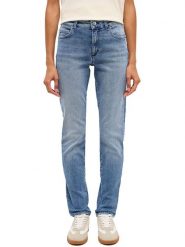 Mustang Dżinsy "Crosby" - Slim fit - w kolorze niebieskim rozmiar: W30/L30. Niebieskie jeansy damskie Mustang. Za 196.70 zł.