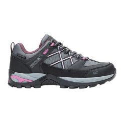 Damskie buty do chodzenia Samaris III Low. Szare obuwie trekkingowe damskie Regatta, z gumy, bez zapięcia. Za 420.00 zł.