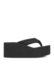 DeeZee Japonki CT0626-10 Czarny. Czarne klapki damskie DeeZee, bez wzorów, bez obcasa, bez zapięcia. Za 119.99 zł.