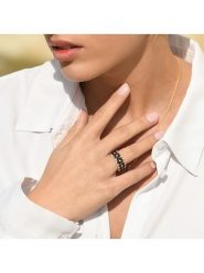 CARATELLI Złoty pierścionek "Setar" z diamentami i szafirami rozmiar: 50. Niebieskie pierścionki damskie CARATELLI, z diamentem, złote. Za 1,739.99 zł.