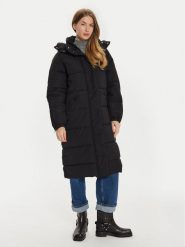 JDY Płaszcz zimowy Flotte 15330181 Czarny Regular Fit. Czarne płaszcze damskie JDY, na zimę, l, bez wzorów, z syntetyku, bez kaptura. Za 379.99 zł.