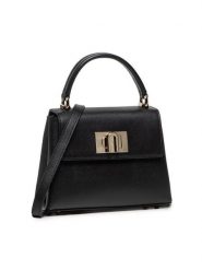 Furla Torebka 1927 WB00109-ARE000-O6000-1-007-20-BG-B Czarny. Czarne torebki klasyczne damskie Furla, ze skóry, bez dodatków. Za 1,479.00 zł.