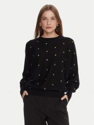 Lola Casademunt by Maite Sweter MF2511023 Czarny Oversize. Czarne swetry klasyczne damskie Lola Casademunt by Maite, xs, z syntetyku, bez kołnierzyka. Za 659.99 zł.