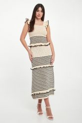 Spódnica midi ażurowa TWINSET U&B. Spódnice damskie Twinset U&B, m, w ażurowe wzory, midi. Za 959.00 zł.