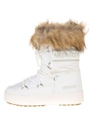 Moon Boot Botki zimowe "LTrack Monaco" w kolorze białym rozmiar: 36. Białe botki damskie Moon Boot, na zimę, bez obcasa, bez zapięcia. Za 440.28 zł.