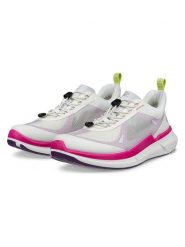 Ecco Sneakersy "Biom 2.2" w kolorze biało-różowym rozmiar: 41. Białe obuwie sportowe damskie ECCO, bez zapięcia. Za 285.49 zł.
