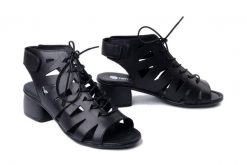 RIEKER REMONTE R8776-00 black, sandały damskie. Czarne sandały damskie Rieker Remonte, bez wzorów, bez obcasa, bez zapięcia. Za 311.92 zł.