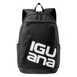 Plecak Dla Dorosłych Unisex Essimo 18L. Czarne plecaki IGUANA, bez wzorów. Za 120.99 zł.