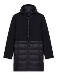 Northwood Płaszcz przejściowy "Anfisa" w kolorze czarnym rozmiar: L. Czarne płaszcze damskie Northwood, l, bez wzorów, bez kaptura. Za 282.99 zł.