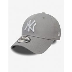 Czapka z daszkiem New Era MLB New York Yankees. Szare czapki z daszkiem damskie New Era, bez wzorów. Za 129.99 zł.