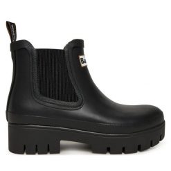 Kalosze Barbour. Czarne kalosze damskie Barbour, bez wzorów. Za 424.99 zł.