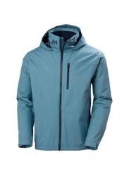 Kurtka wodoodporna z kapturem Helly Hansen Crew 2. Niebieskie kurtki damskie Helly Hansen, na lato, l, bez wzorów, z materiału, z kapturem. Za 750.50 zł.