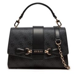 Torebka Guess. Czarne torebki klasyczne damskie Guess, bez dodatków. Za 589.99 zł.