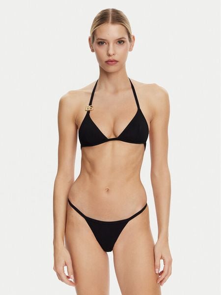 Dolce&Gabbana Bikini O8B76J ONO12 N0000 Czarny. Czarne bikini Dolce&Gabbana, bez wzorów, z syntetyku. Za 1,949.00 zł.
