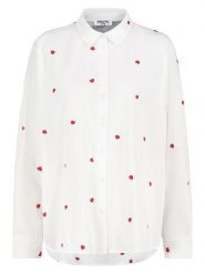 Sublevel Koszula w kolorze białym rozmiar: M. Białe koszule damskie Sublevel, m, bez wzorów, z bawełny, bez kołnierzyka, bez ramiączek. Za 118.01 zł.