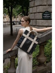 Abaco Skórzany plecak "Gao" w kolorze czarnym - 37 x 37 x 9 cm rozmiar: onesize. Czarne plecaki Abaco, bez wzorów, z materiału. Za 325.79 zł.