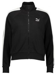 Puma Bluza "Iconic T7" w kolorze czarnym rozmiar: S. Czarne bluzy damskie Puma, s, bez wzorów, bez kaptura. Za 162.49 zł.