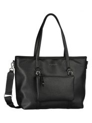 Tom Tailor Shopper bag "Jamila" w kolorze czarnym - 43,5 x 32 x 13 cm rozmiar: onesize. Czarne shopper bag Tom Tailor, bez wzorów, z materiału, na ramię, bez dodatków. Za 177.32 zł.