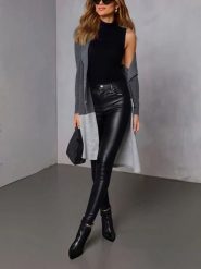 LA Angels Kardigan w kolorze antracytowo-jasnoszarym rozmiar: L. Czarne kardigany damskie LA Angels, l, bez wzorów. Za 130.99 zł.