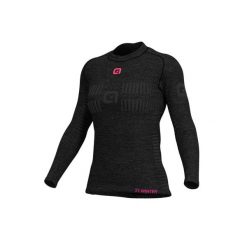 Koszulka termoaktywna damska Alé Cycling Seamless Wool. Czarne koszulki damskie ALÉ CYCLING, s, bez wzorów, bez kołnierzyka, bez ramiączek. W wyprzedaży za 253.99 zł.