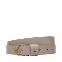 Pasek Damski Calvin Klein. Brązowe paski damskie Calvin Klein, bez wzorów. Za 149.99 zł.