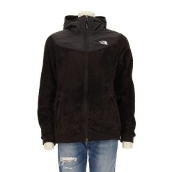 Kurtka damska Denali TNF z polaru. Czarne kurtki damskie The North Face, l, bez wzorów, z polaru, bez kaptura. Za 212.96 zł.