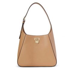 Torebka LAUREN RALPH LAUREN. Brązowe torebki klasyczne damskie Lauren Ralph Lauren, bez dodatków. Za 889.99 zł.