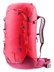 Deuter Plecak narciarski "Freescape Lite 24 SL" w kolorze czerwonym - 30 x 62 x 20 cm rozmiar: onesize. Czerwone plecaki Deuter, bez wzorów, z materiału. Za 483.17 zł.