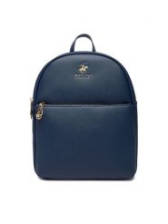Beverly Hills Polo Club Plecak CEO-BHPC-L-004-09 Granatowy. Niebieskie plecaki Beverly Hills Polo Club, bez wzorów, z materiału. Za 249.99 zł.