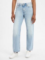 Calvin Klein Jeans Dżinsy - Signature 90s Straight Kobiety Bawełna niebieski, 28-30. Niebieskie jeansy damskie Calvin Klein Jeans. Za 279.95 zł.