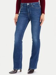 Guess Jeansy W5BA0L D4U5A Niebieski Flare Fit. Niebieskie jeansy damskie Guess. Za 429.99 zł.