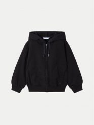 Mayoral Bluza 4497 Czarny Regular Fit. Czarne bluzy dziewczęce Mayoral, bez wzorów, z bawełny, bez ramiączek, bez kaptura. Za 79.99 zł.