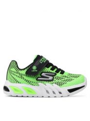 Skechers Sneakersy Vorlo 400137L/LMBK Zielony. Zielone buty sportowe chłopięce Skechers, z syntetyku, bez zapięcia. Za 199.99 zł.