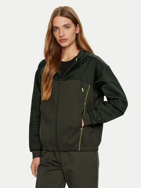 Champion Bluza 117474 Zielony Regular Fit. Zielone bluzy damskie Champion, m, bez wzorów, z syntetyku, bez kaptura. Za 269.99 zł.