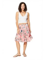 Aller Simplement Spódnica w kolorze jasnoróżowym rozmiar: 34-40. Różowe spódnice damskie Aller Simplement, bez wzorów, midi. Za 43.99 zł.