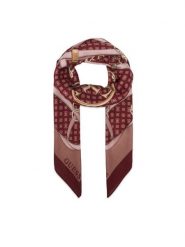 Guess Chusta AW5679 POL03 Bordowy. Czerwone chusty damskie Guess, z aplikacjami, z poliesteru. Za 154.99 zł.