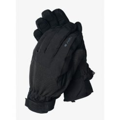 Rękawice Trekmates Taktil DRY Glove. Czarne rękawiczki damskie TREKMATES, bez wzorów. Za 193.99 zł.