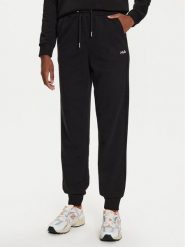 Fila Spodnie dresowe Buetzow FAW0701 Czarny Regular Fit. Czarne spodnie dresowe damskie Fila, s, bez wzorów, z bawełny. Za 129.99 zł.