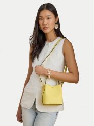 LAUREN RALPH LAUREN Torebka 431969365014 Żółty. Żółte torebki klasyczne damskie Lauren Ralph Lauren, ze skóry, bez dodatków. Za 1,069.00 zł.