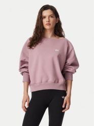 Adidas Bluza Essentials Fleece Boatneck Sweatshirt KT2284 Różowy Regular Fit. Czerwone bluzy damskie Adidas, xl, bez wzorów, z bawełny, bez kaptura. Za 219.99 zł.