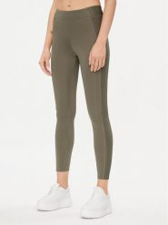 Reebok Legginsy Yoga Performance IM4048 Zielony Fitted Fit. Zielone legginsy damskie Reebok, m, bez wzorów, z syntetyku, na jogę i pilates. Za 229.99 zł.