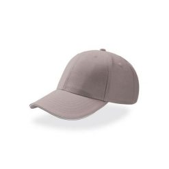 6panelowa Czapka Baseballowa Sport Sandwich. Czarne czapki z daszkiem damskie ATLANTIS, bez wzorów, z bawełny. Za 46.99 zł.