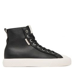 Trampki Calvin Klein. Czarne trampki damskie Calvin Klein, bez wzorów, bez zapięcia. Za 409.99 zł.