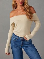 LA Angels Sweter w kolorze beżowym rozmiar: M. Brązowe swetry klasyczne damskie LA Angels, m, bez kołnierzyka. Za 124.95 zł.