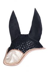 Krótki kapelusz dla koni HKM Rosegold Glitter. Białe kapelusze damskie HKM, bez wzorów, z materiału, eleganckie. Za 164.00 zł.
