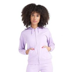 Bluza z bawełna z kaptur na co dzień na siłownię. Niebieskie bluzy damskie LEONE 1947 APPAREL, bez wzorów, z bawełny, bez kaptura. W wyprzedaży za 234.67 zł.